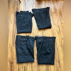 Size 36/34. 4 Pairs of Navy Blue Cintas Comfort Plus Work Pants.
